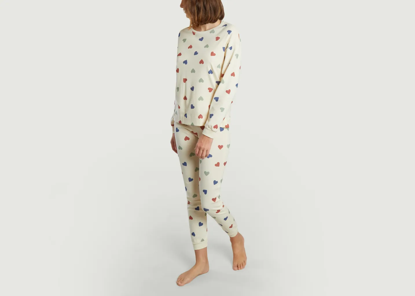 Pyjama Motif Coeur Petit Bateau