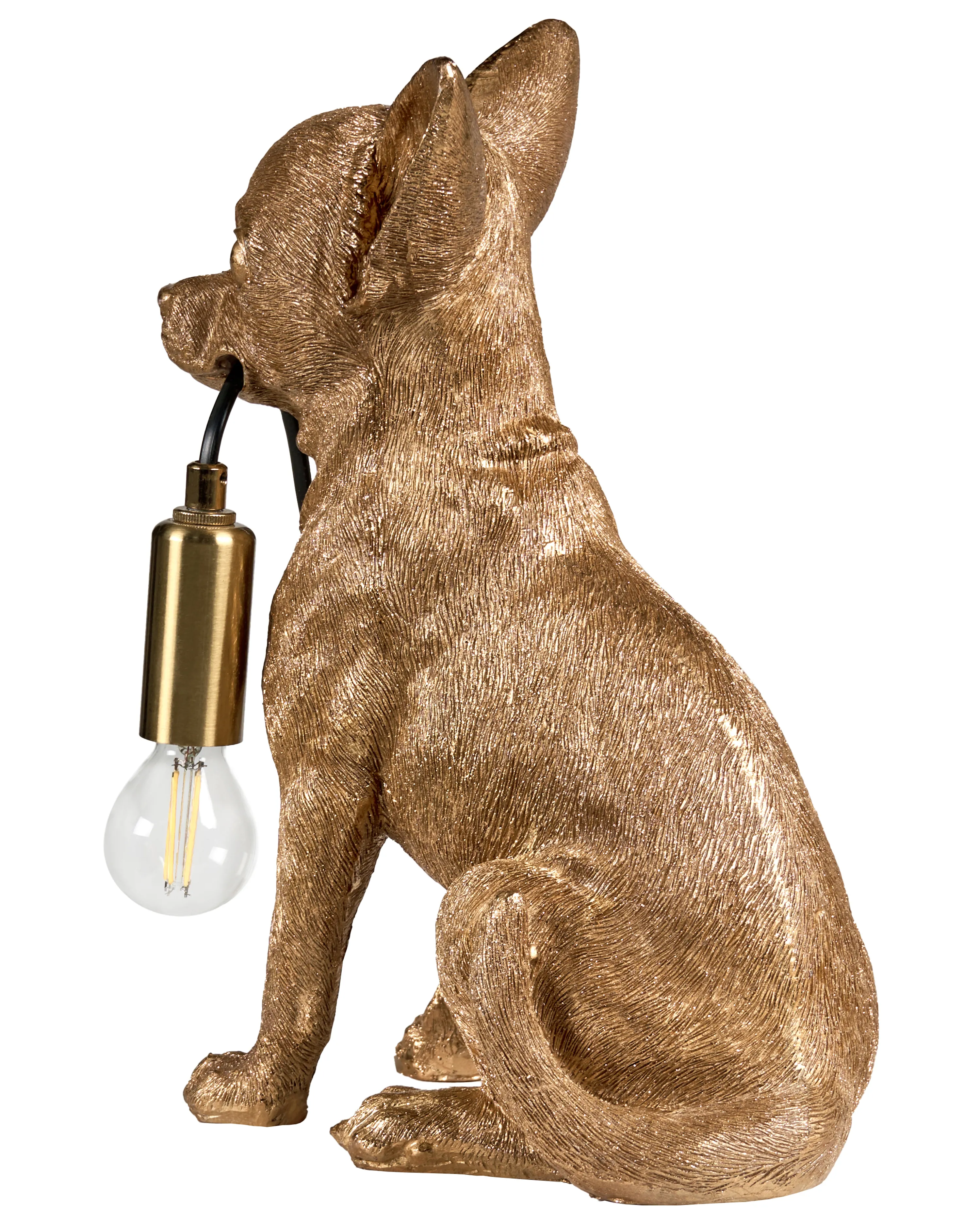 Tafellamp Hond ROCCO Goud