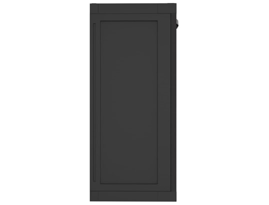 VIDAXL - Armoire de rangement d'extérieur noir 65x37x85 cm pp
