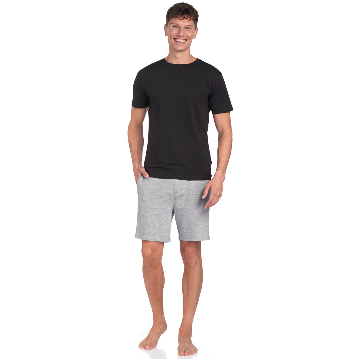 VanVaan 2 Herren T-Shirts mit Rundhalsausschnitt schwarz