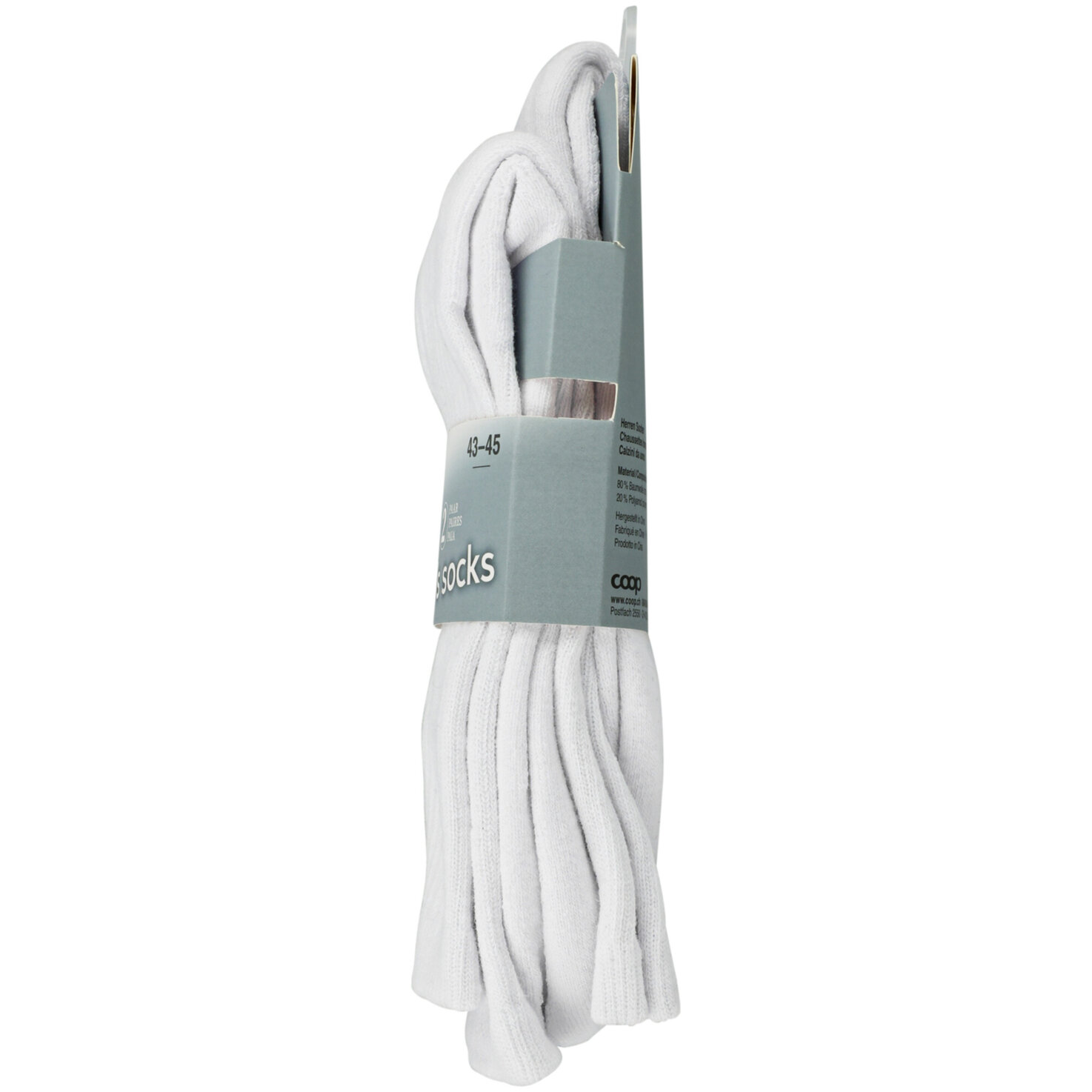 Prix Garantie m'sock Sport Duo weiss