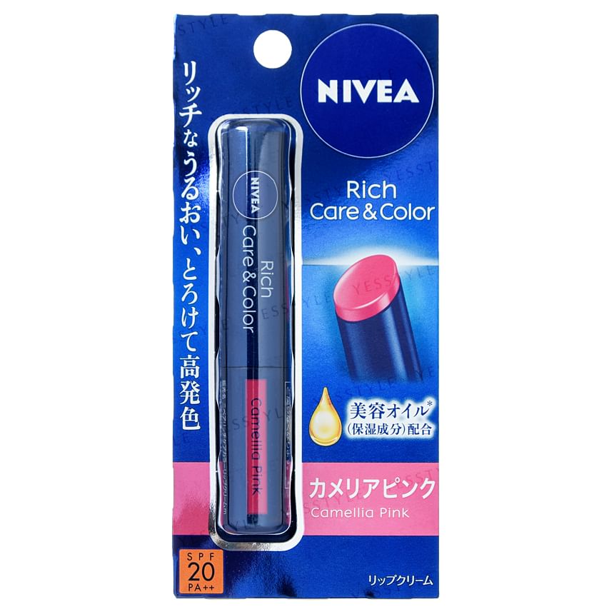 Nivea Japan - Rich Care & Color Lippenbalsem SPF 20 PA++