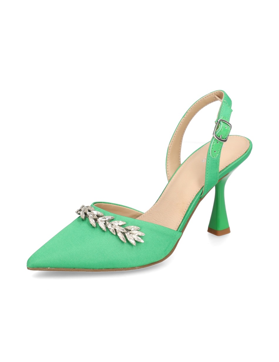Textil Slingpumps