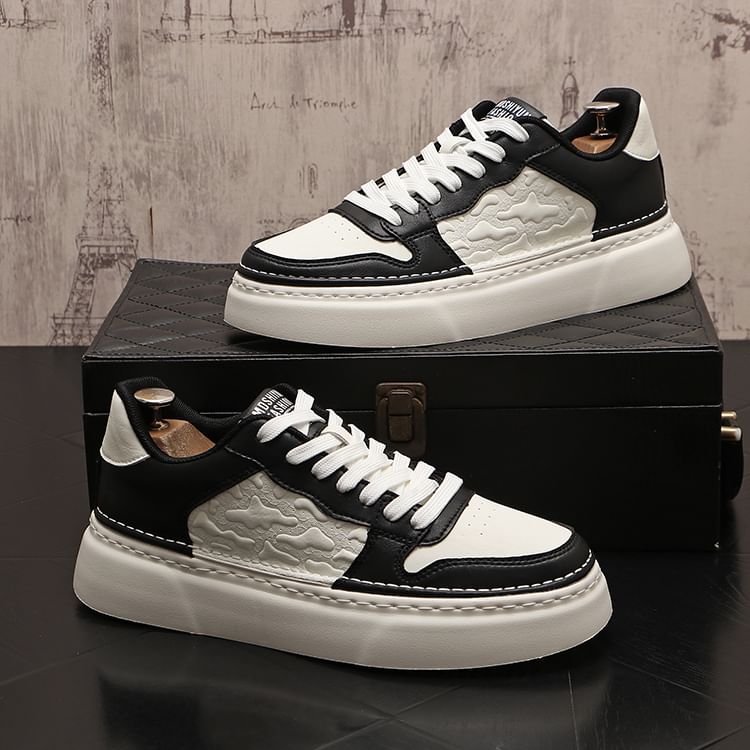 Mr Ozera - Platform Paneel Sneakers