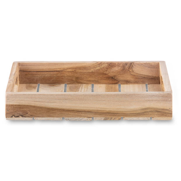 Blokker dienblad teak klein - 19,5x14,5