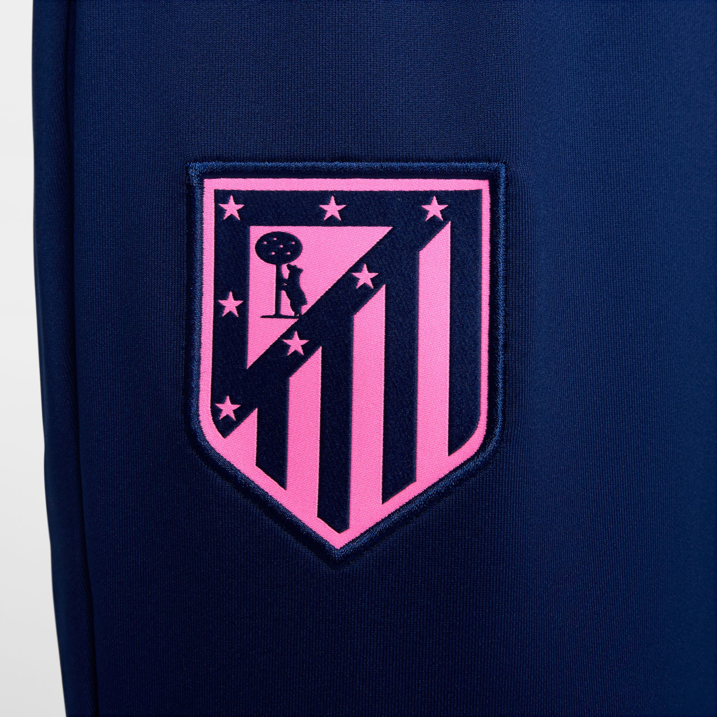 Nike Atletico Madrid Strike Trainingsbroek 2024-2025 Donkerblauw Roze