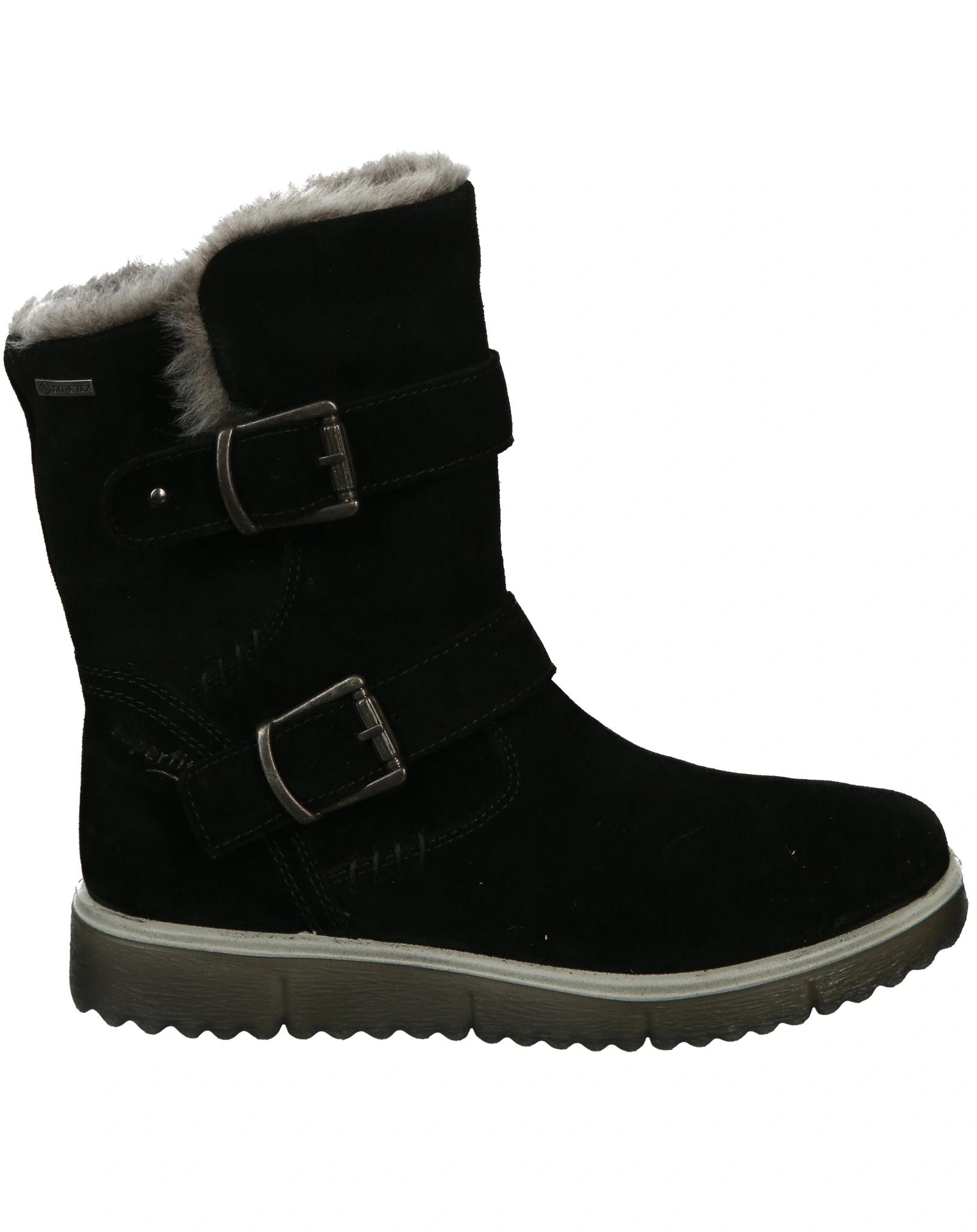 Stiefel LORA gefüttert in schwarz