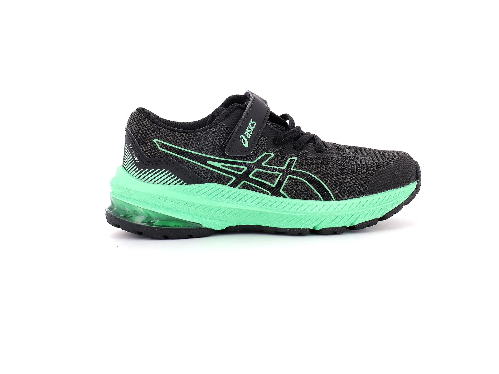 Asics-GT 1000 11 PS Matières combinées Gris-Vert