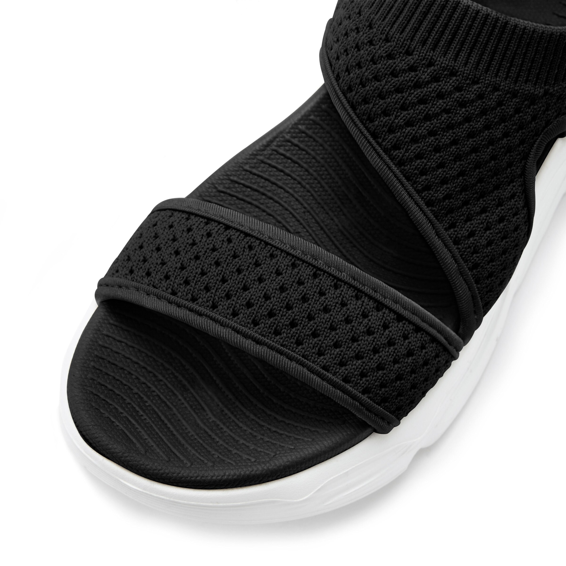LASCANA Sandale in schwarz