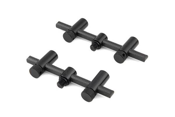 Buzz Bars Réglables Fox Black Label Carbon (2 Pièces)