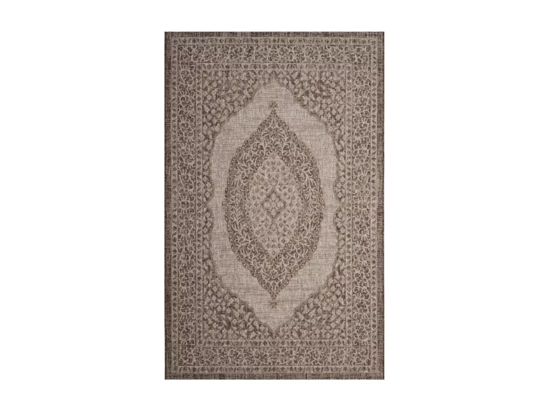 Tapis Light Beige & Light Brown 79 X 152 cm - Amira