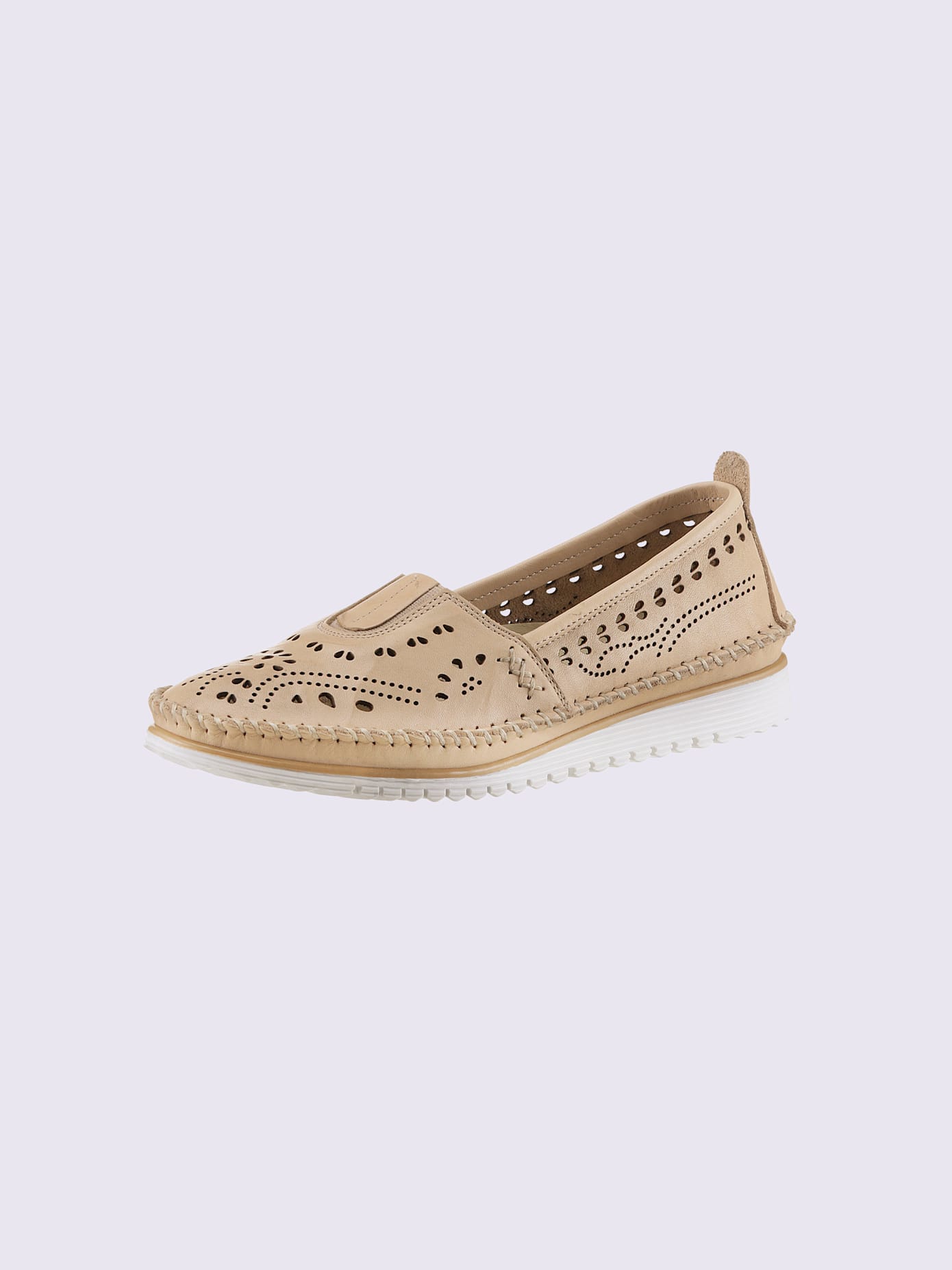 Trotteurs cuir nappa de vache