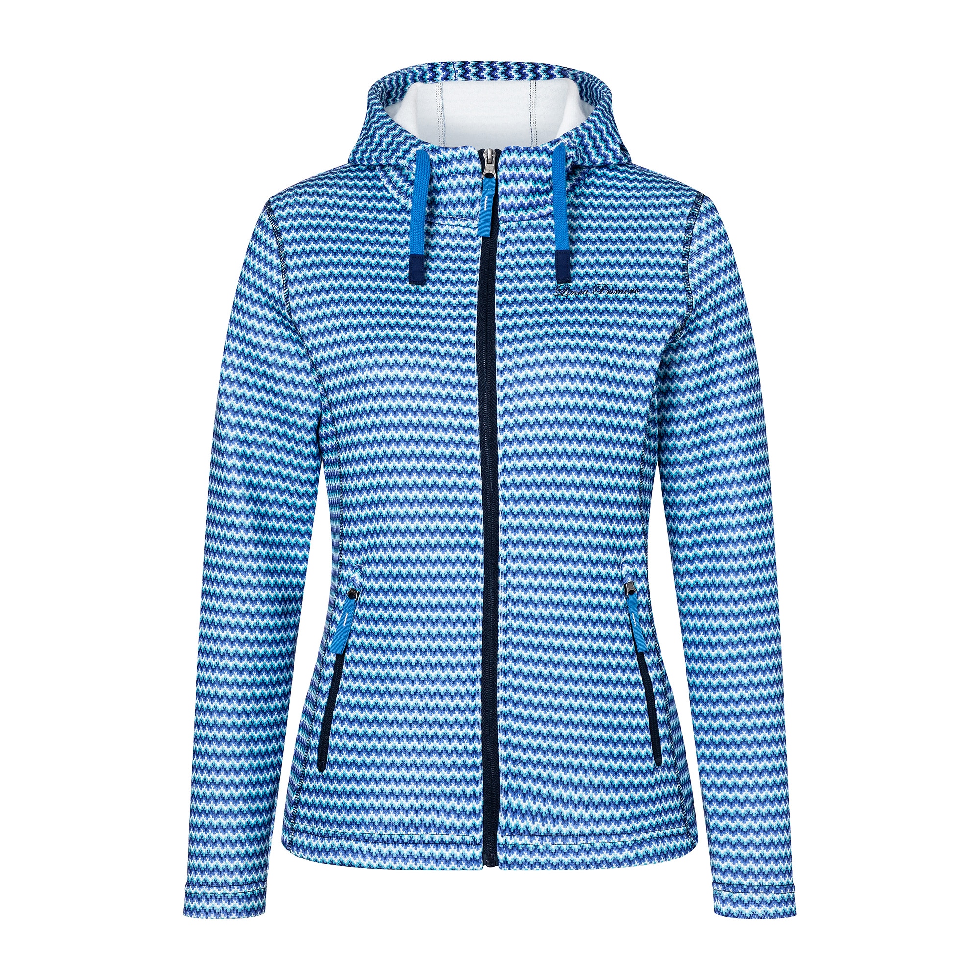 DEPROC Active Kapuzensweatjacke »MONICA MEADOWS Women«, in Strickoptik
