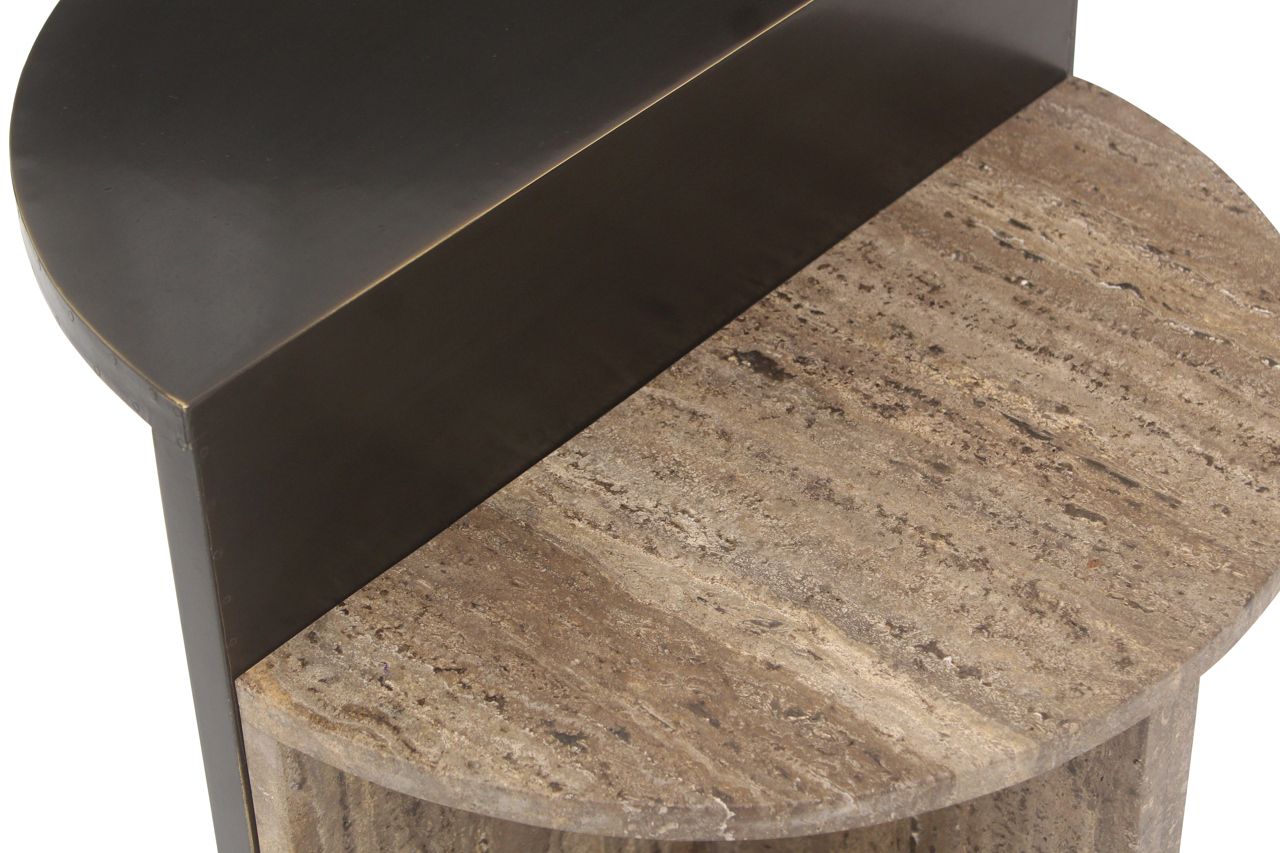 Bijzettafel 214323 Russo ⌀40  x H60 cm