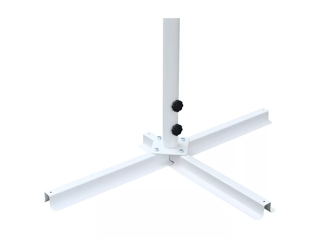 Auvent sur pied 3x3 m Crème