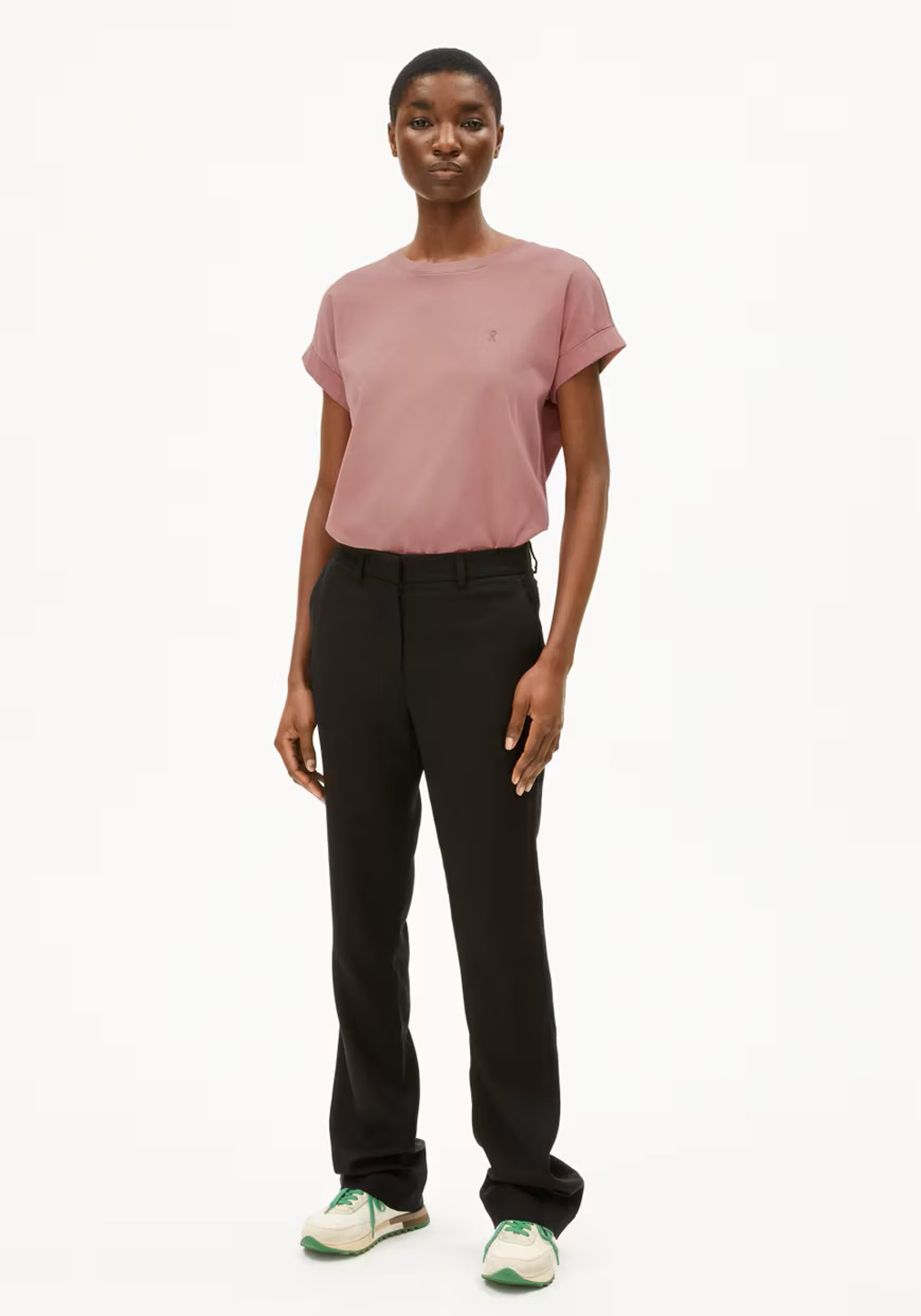 Armedangels T-Shirt Idaara Light Berry