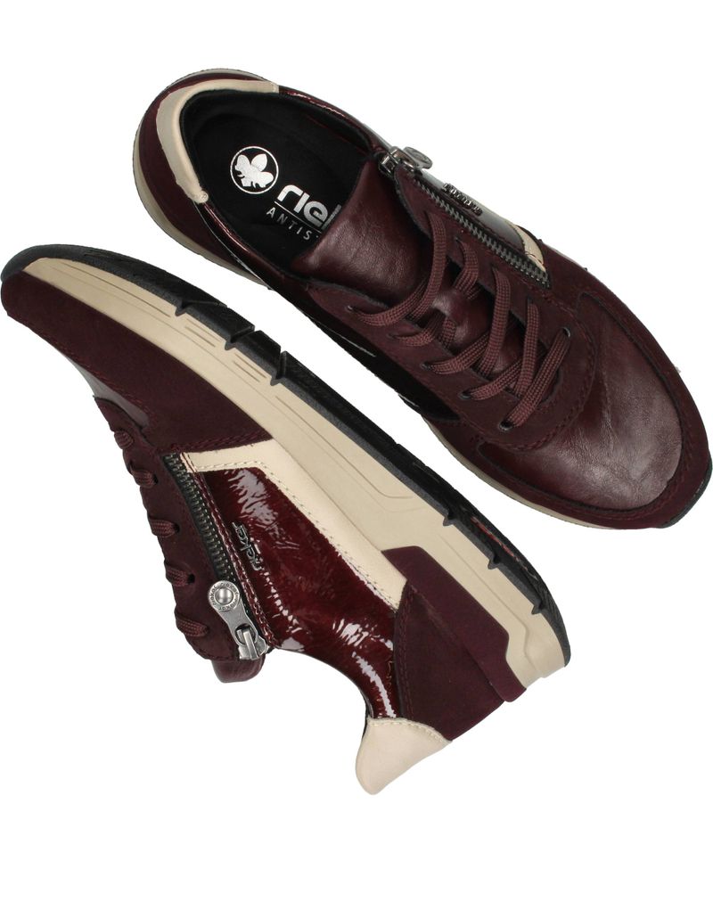 Rieker Sneakers Rood Dames