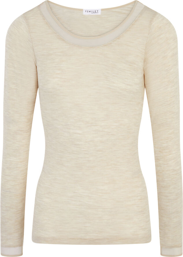 Femilet Juliana T-Shirt Long Sleeves Sand