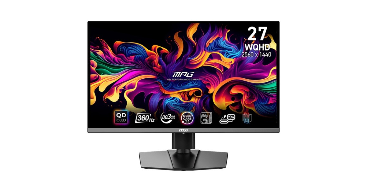MSIMPG 271QRX QD-OLED 26.5