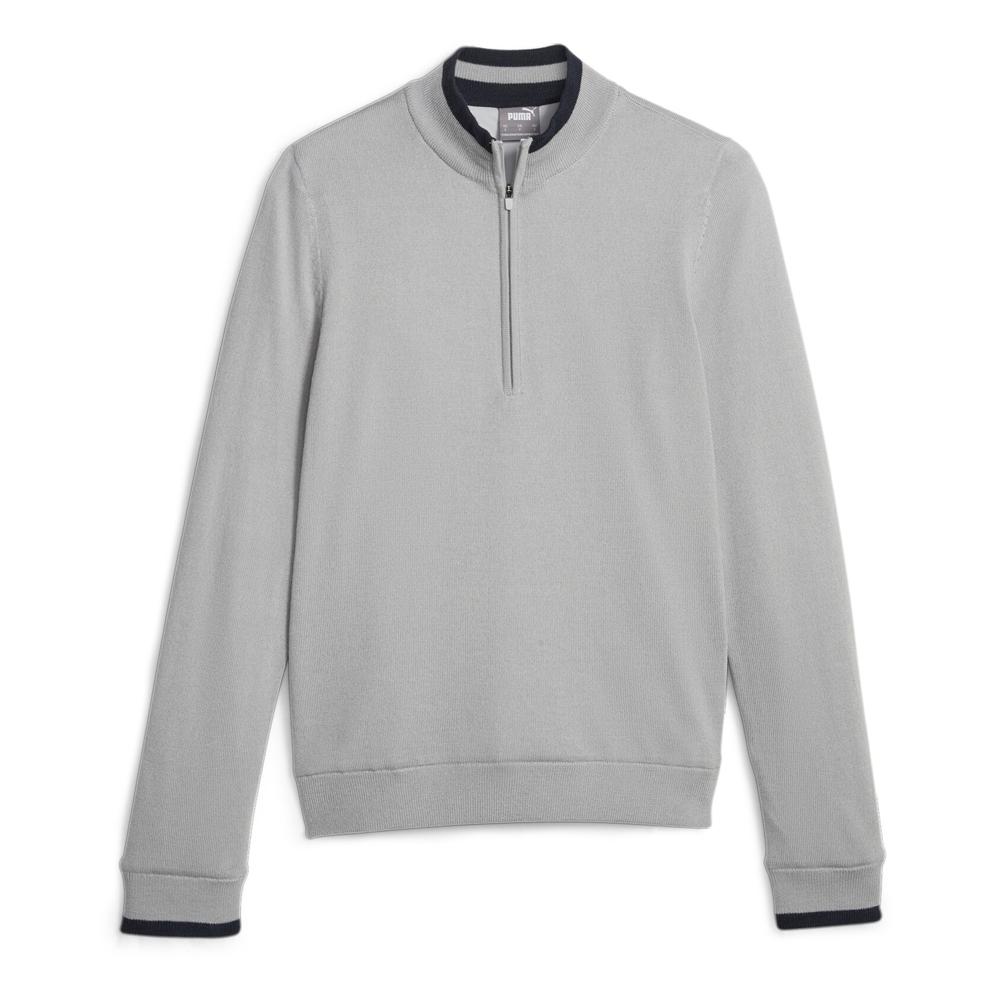 Puma Pull de Golf Gris Femme Puma Windblk Sweater