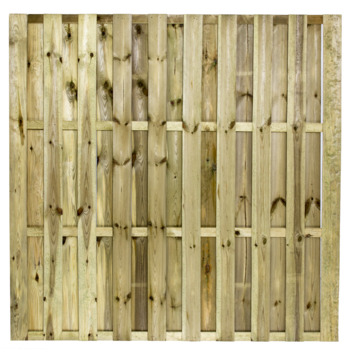 Schutting Wales Grenen Recht ca. 180x180 cm