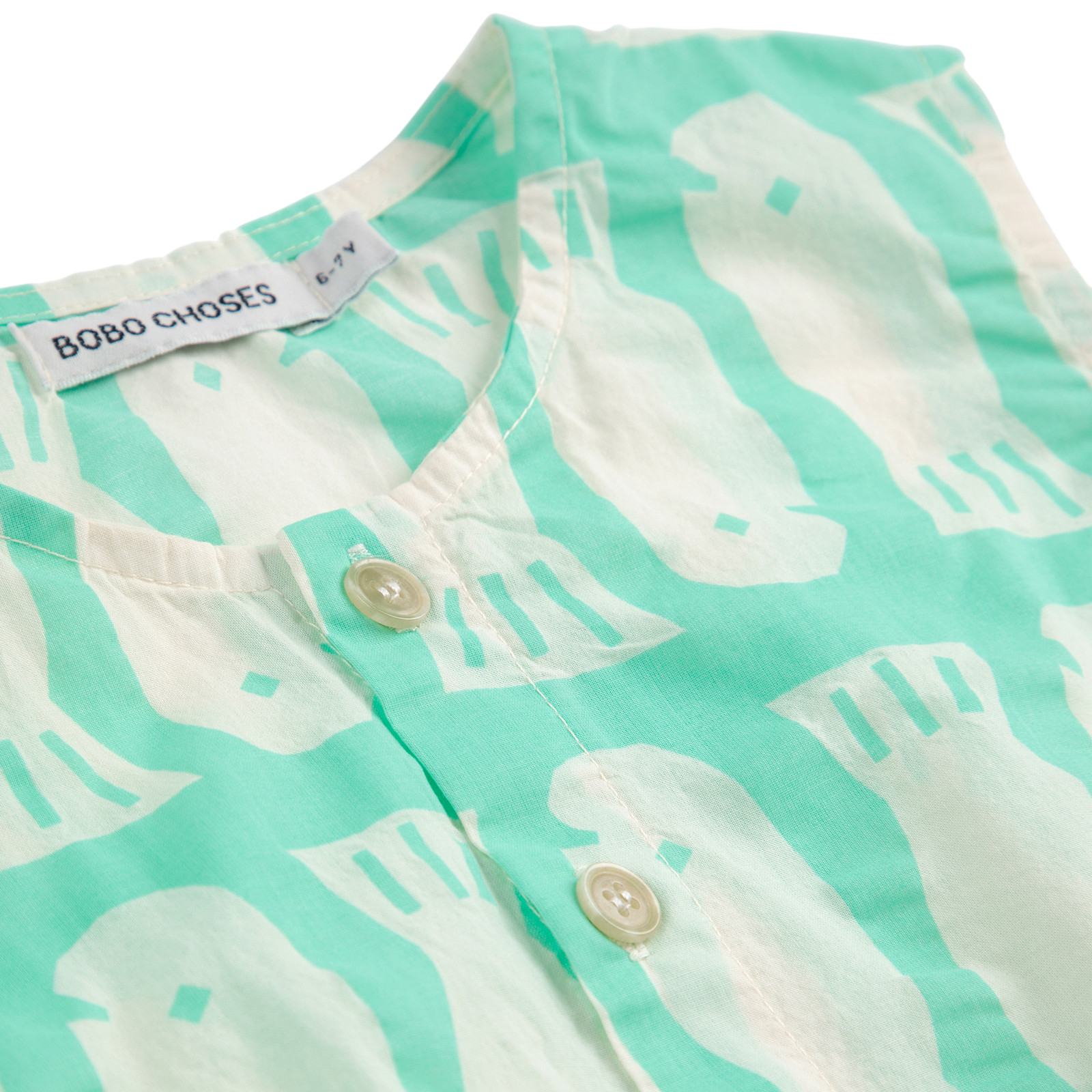 Kleid Lucky Fish All Over Sleeveless Light Green