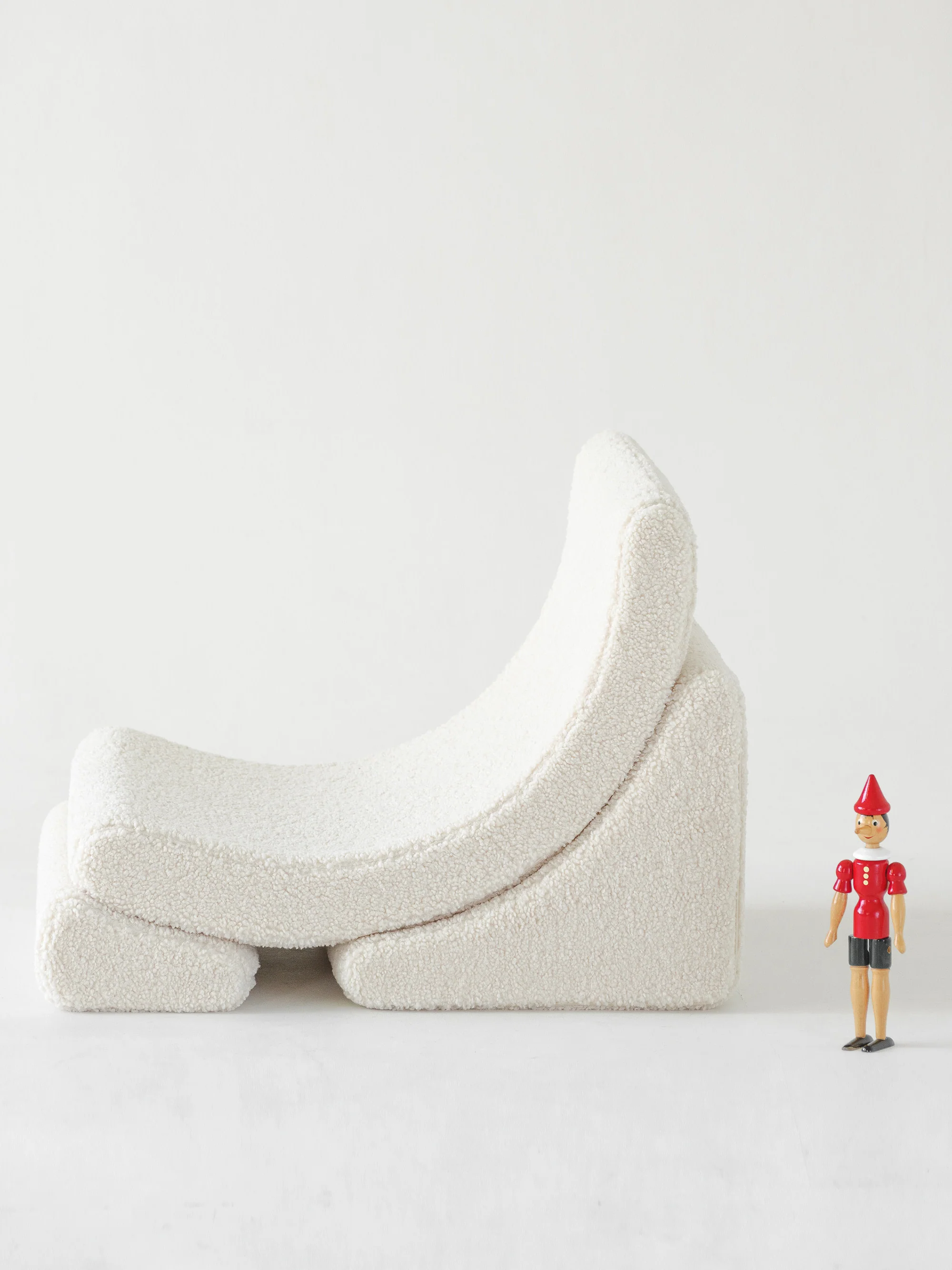Handgemaakte teddy kinderfauteuil Moon