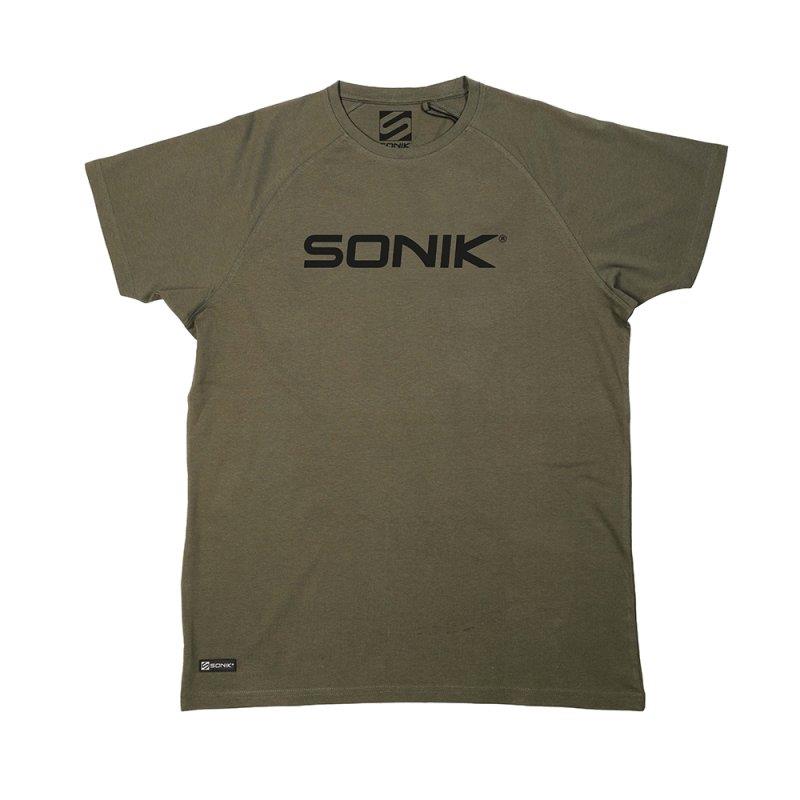 Tee Shirt Manches Courtes Homme Sonik Raglan Tee - Vert