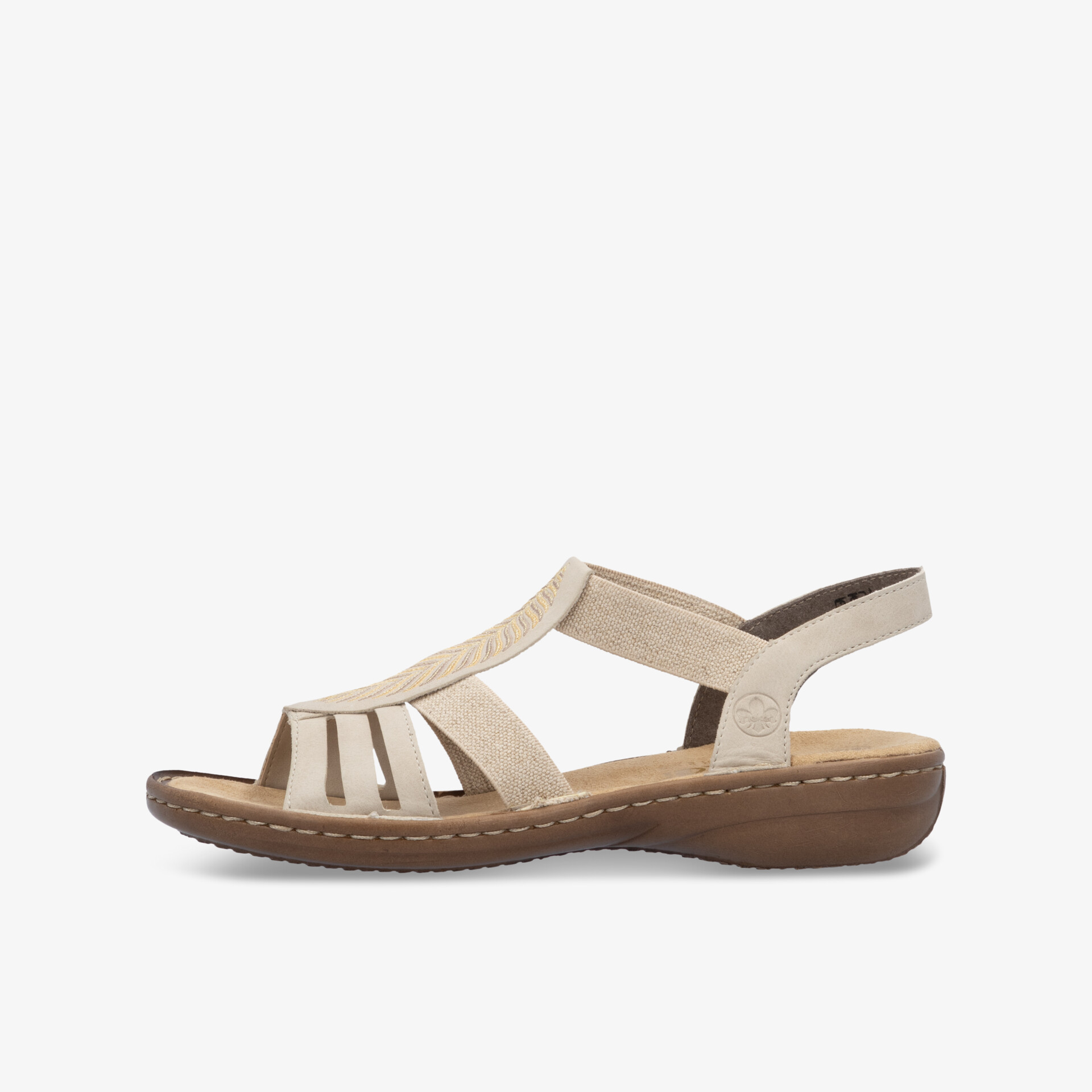 rieker Damen Riemchensandalen beige