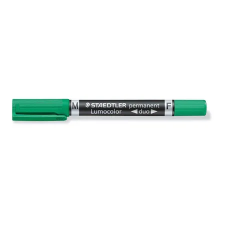 STAEDTLER® 348-5 Lumocolor duo permanent marker, grün
