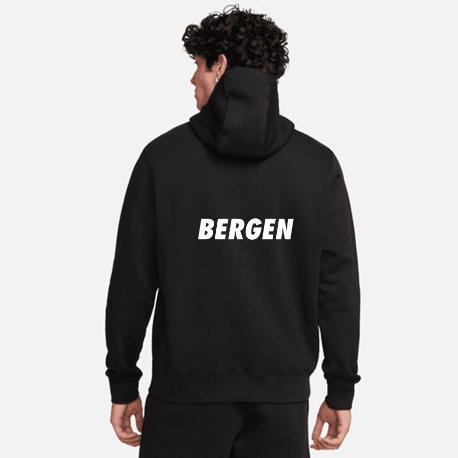 SK Brann Nike Bergen Logo Sweat à Capuche - Noir Enfant