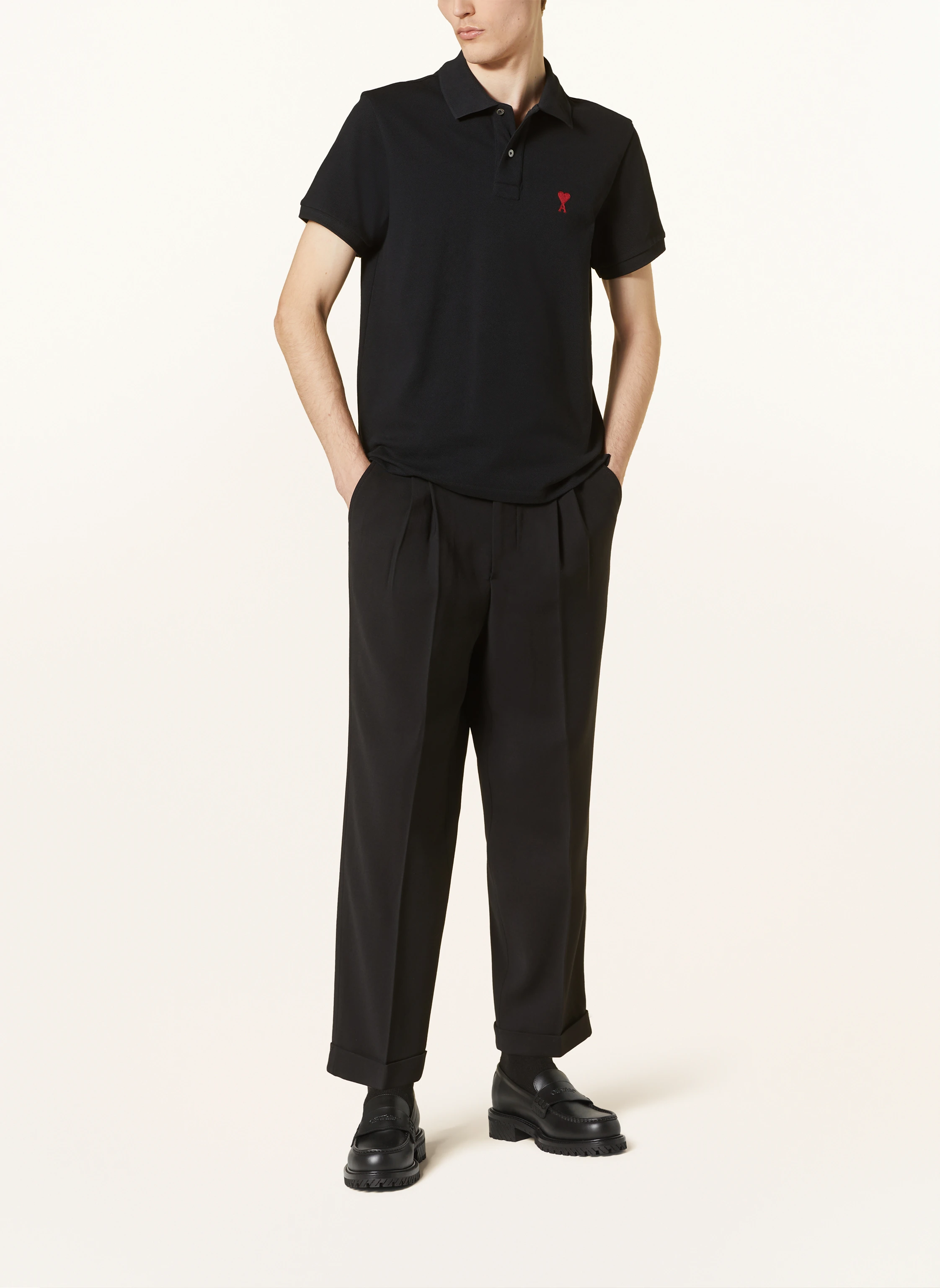 AMI PARIS Piqué-Poloshirt