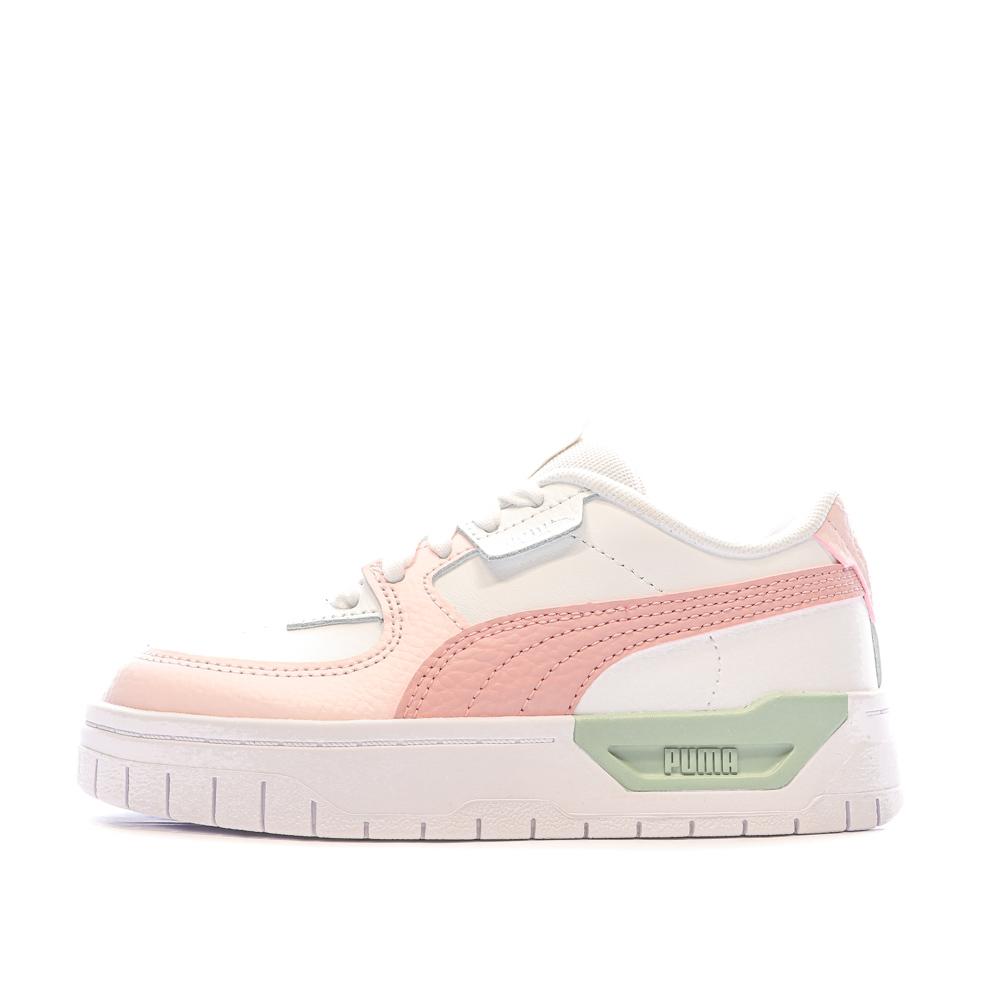 Puma Baskets Blanches/Rose Fille Puma Cali Dream Pastel