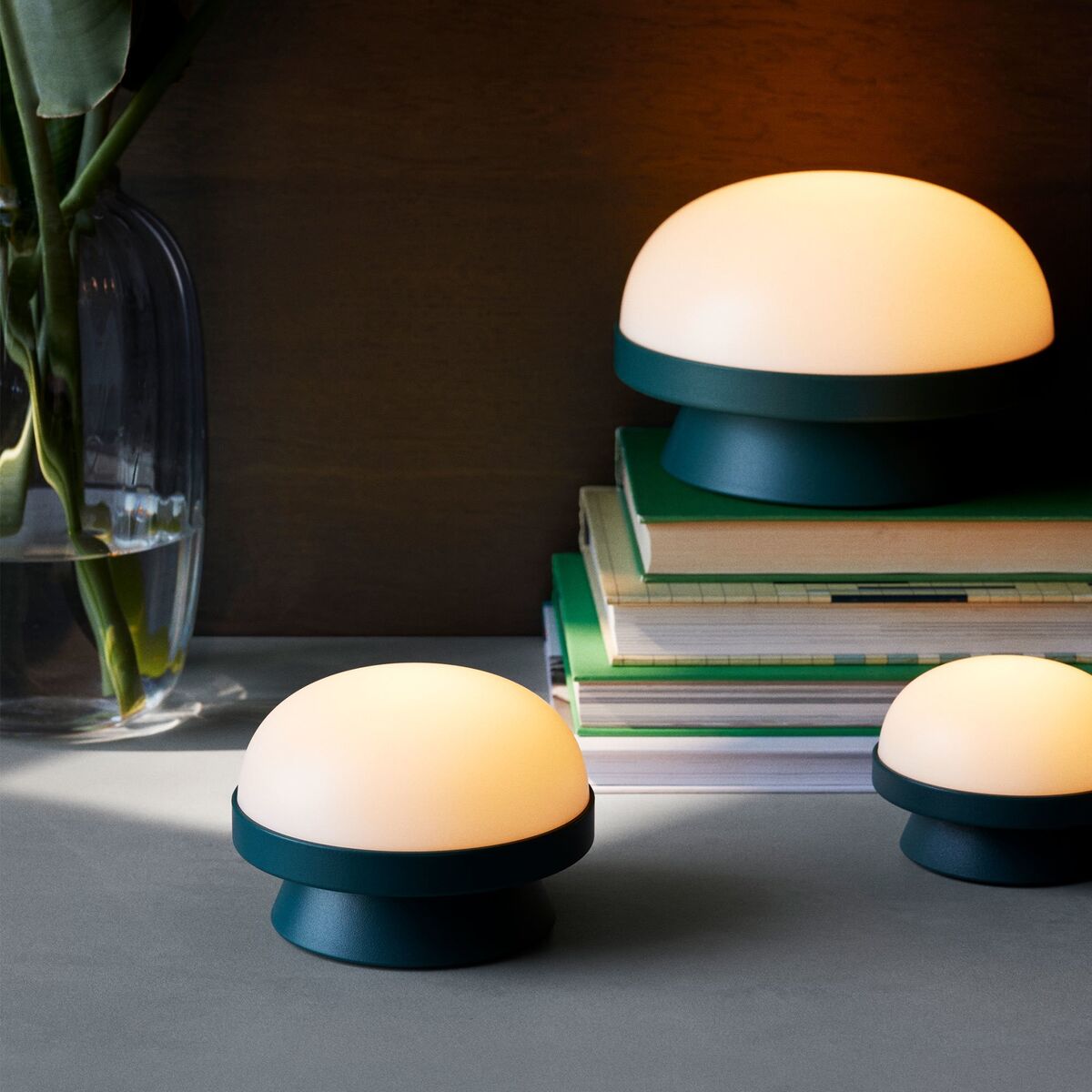 Soft Spot Solar Dots lampe 14,5 cm, grønn