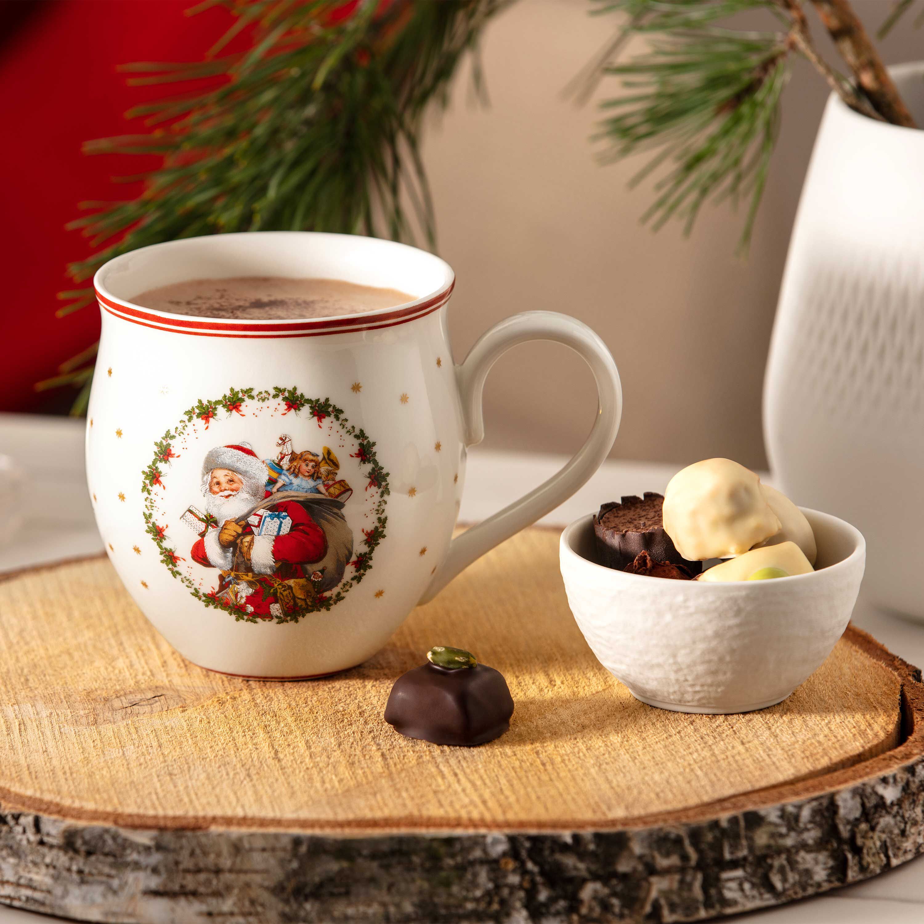 Toy's Delight Mug Multi-colored, 13.2 oz, Premium Porcelain