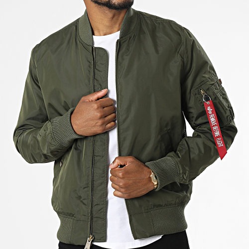 Veste Bomber MA-1 TT 191103 Vert Kaki