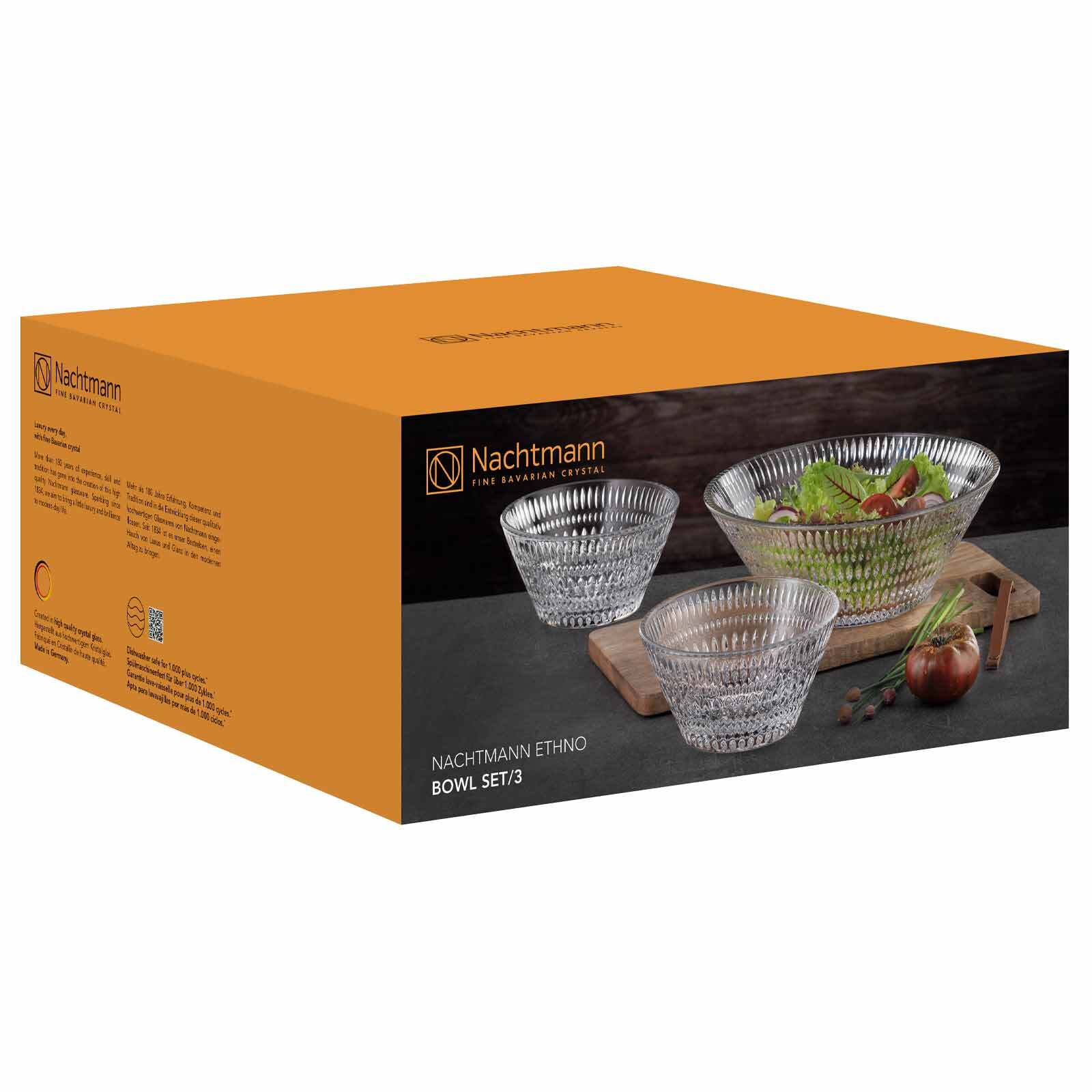 Nachtmann Schalen-Set Ethno 3er Set