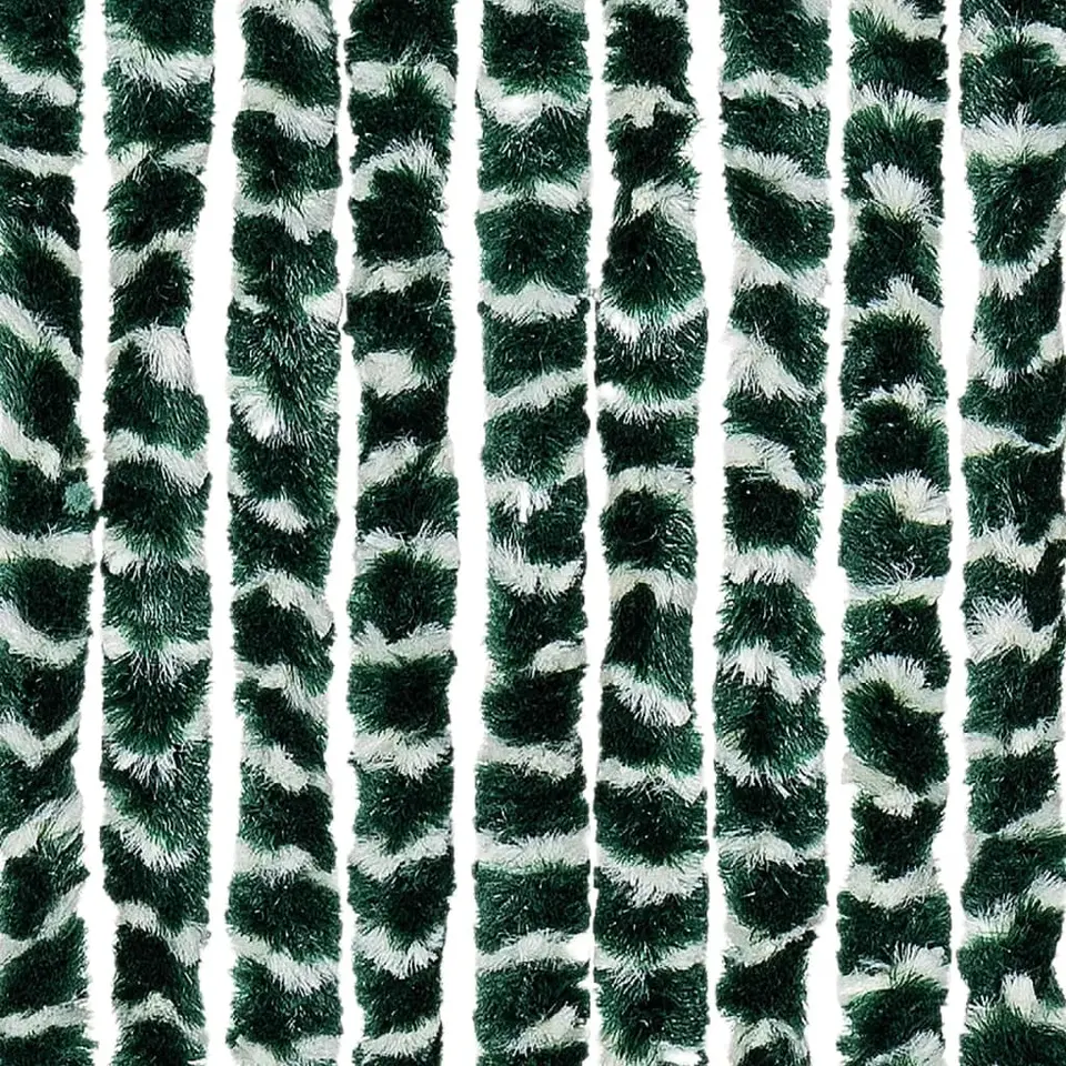 vidaXL - Deurgordijn - Groen - Polypropyleen - 90 x 220 cm