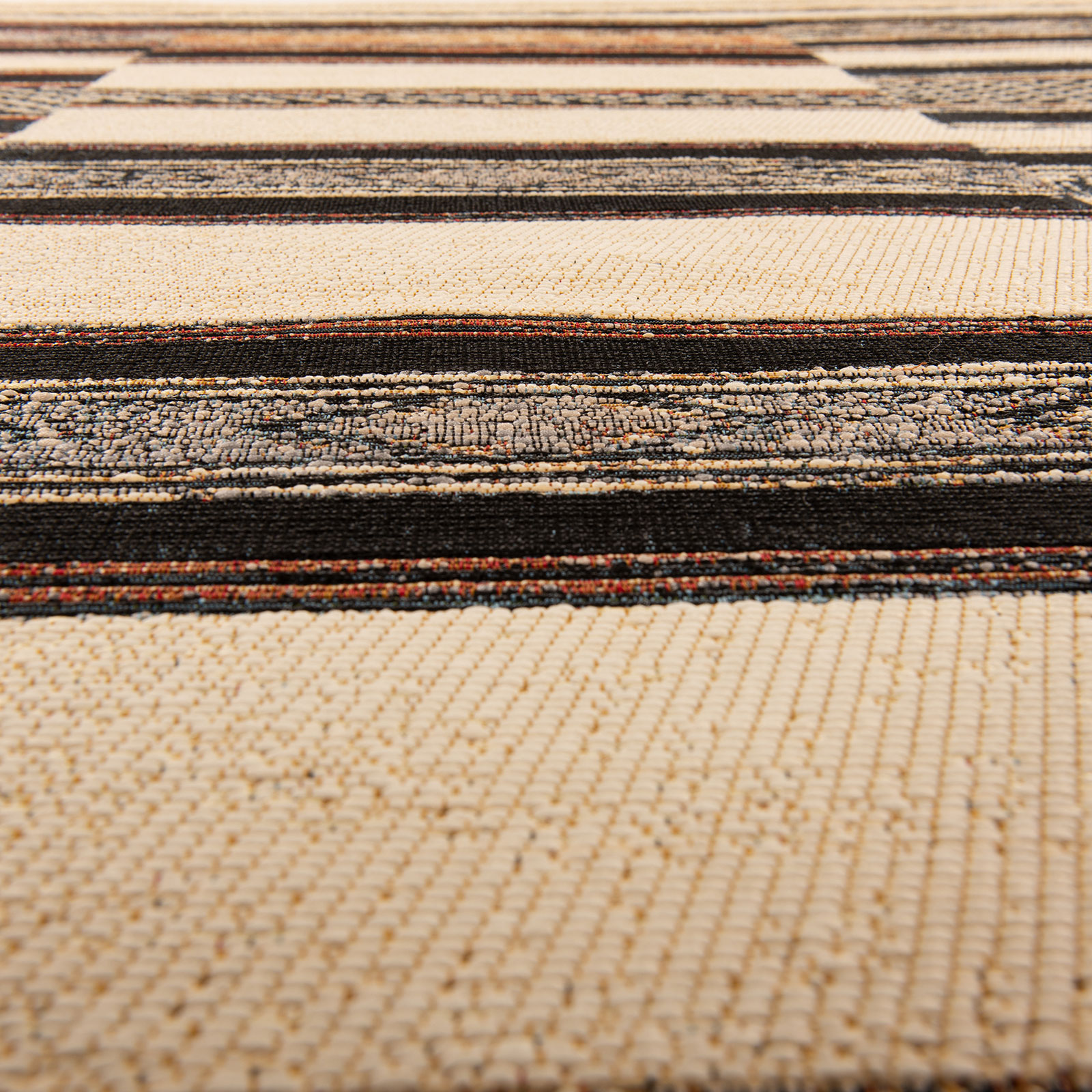 In-/Outdoorteppich - beige-multicolor - 60x100 cm