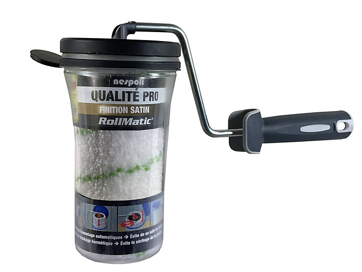 Rouleau RollMatic satin 180 mm Nespoli