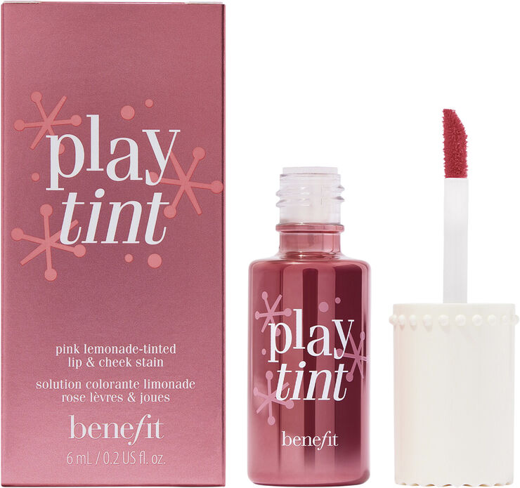 Benefit Cosmetics Playtint tint til kinder & læber - flydende tint i rosa