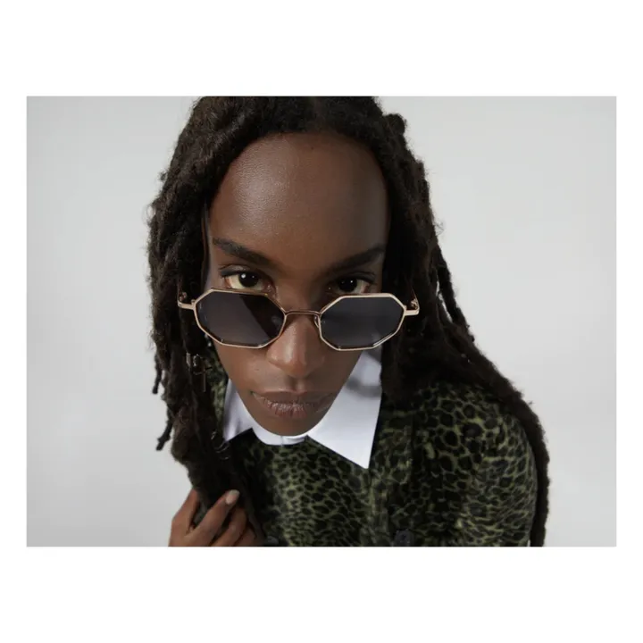 Komono Lunettes de Soleil Jean | Or rose