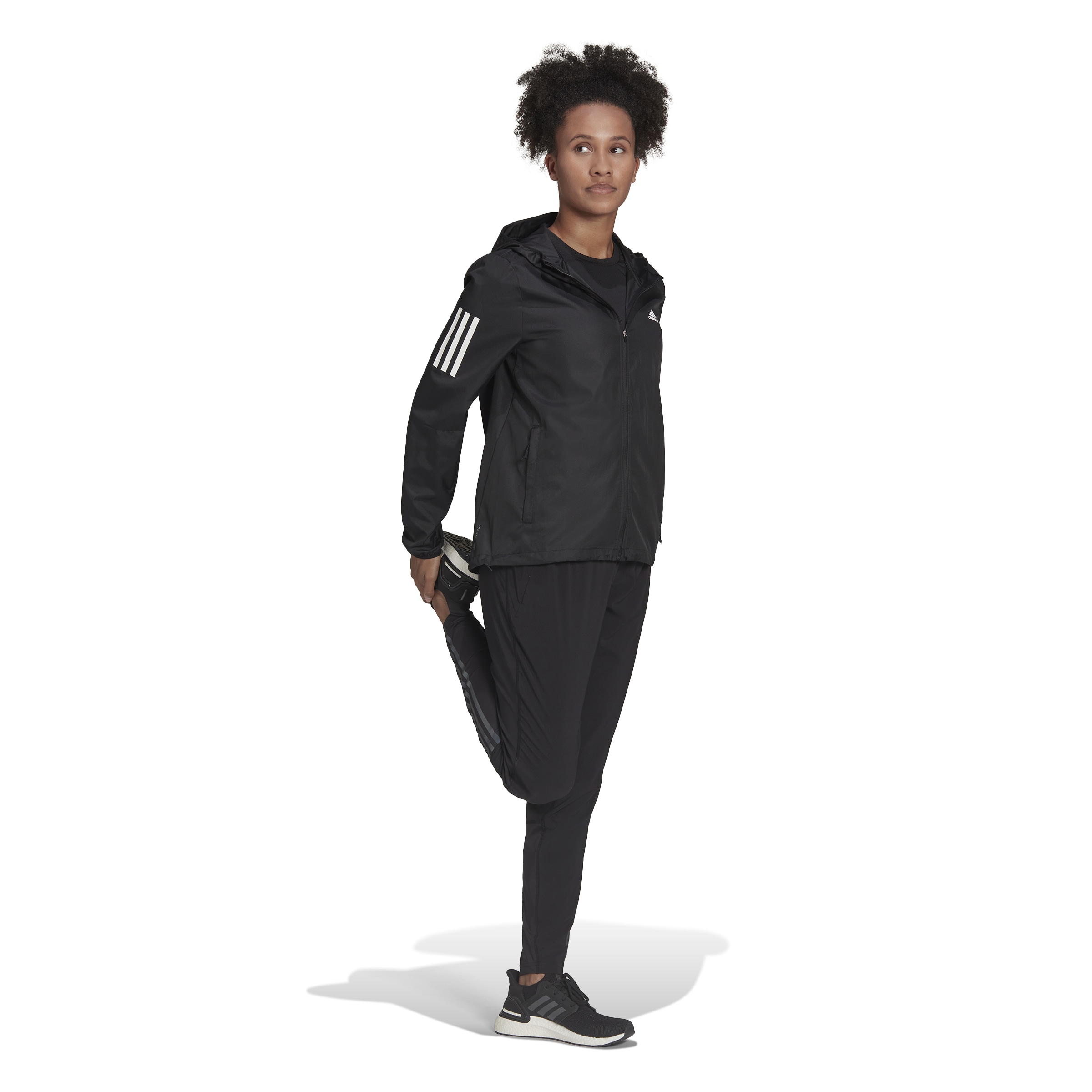 Adidas OTR Windbreaker Jacket, Dame<br>Løpejakken som gir god beskyttelse mot vær og vind!