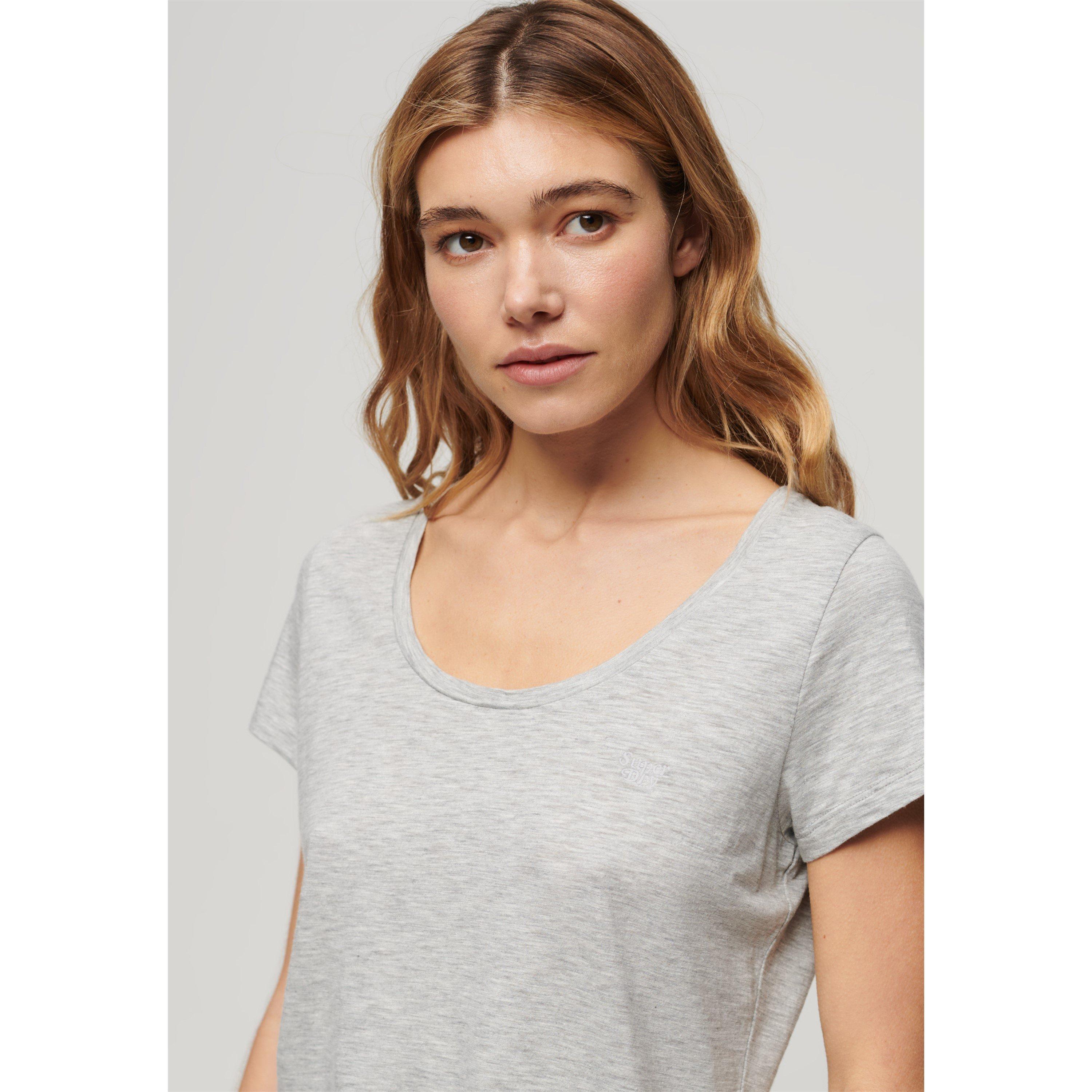 Superdry Scoop Neck T Shirt Womens