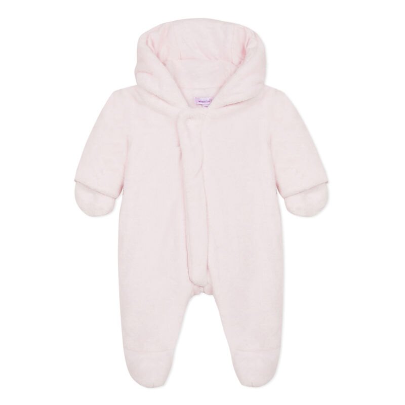 Pilote fausse fourrure rose pâle naissance Absorba Aucune nuance