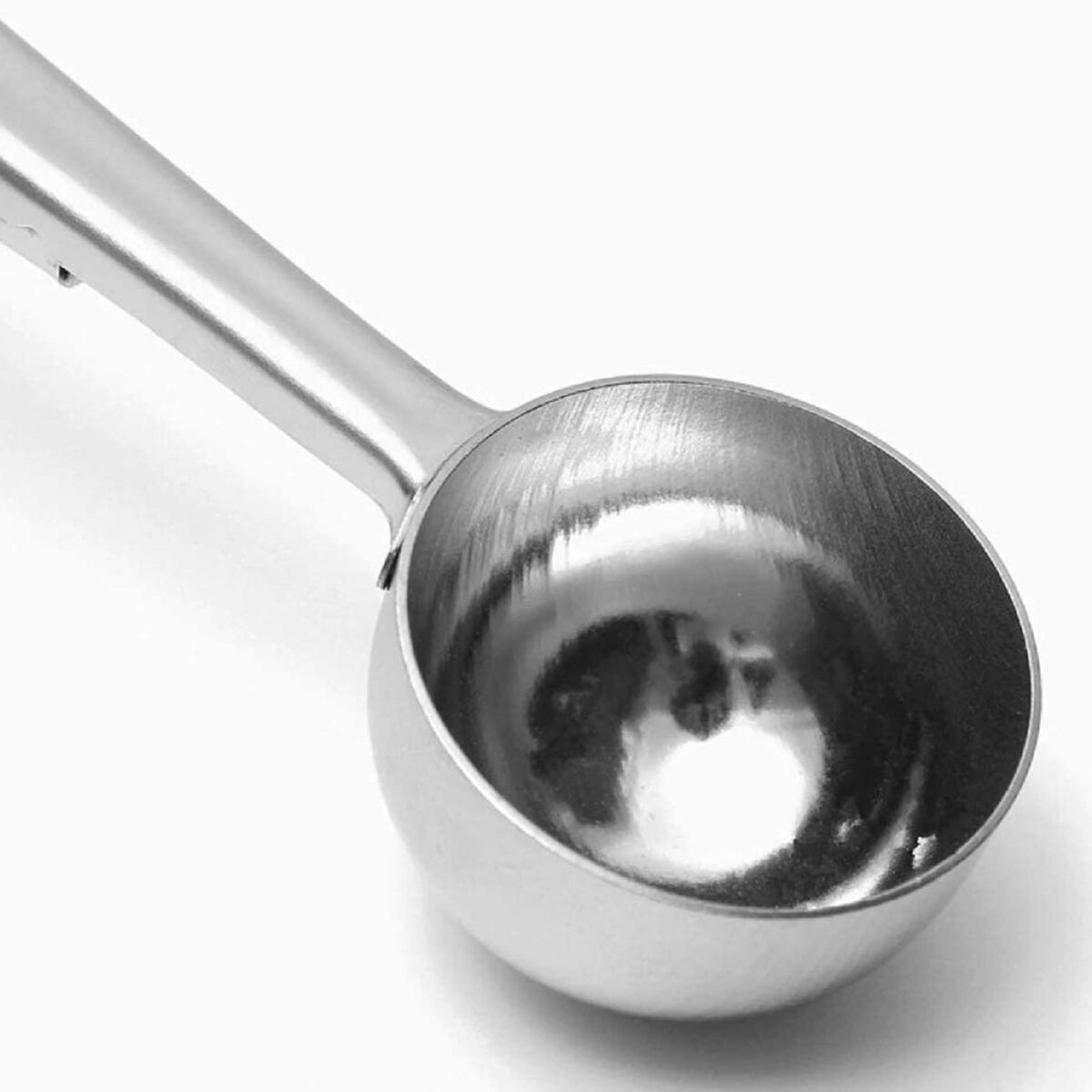Kaffemål med klype, rustfritt stål