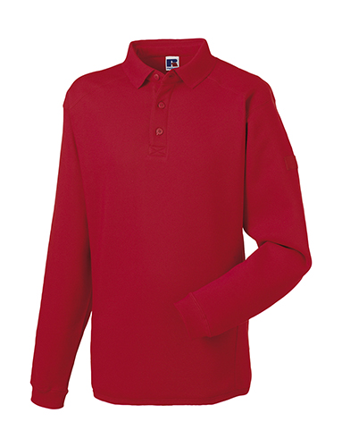 Russell R-012M-0 - Sweat-shirt de travail à col boutonné