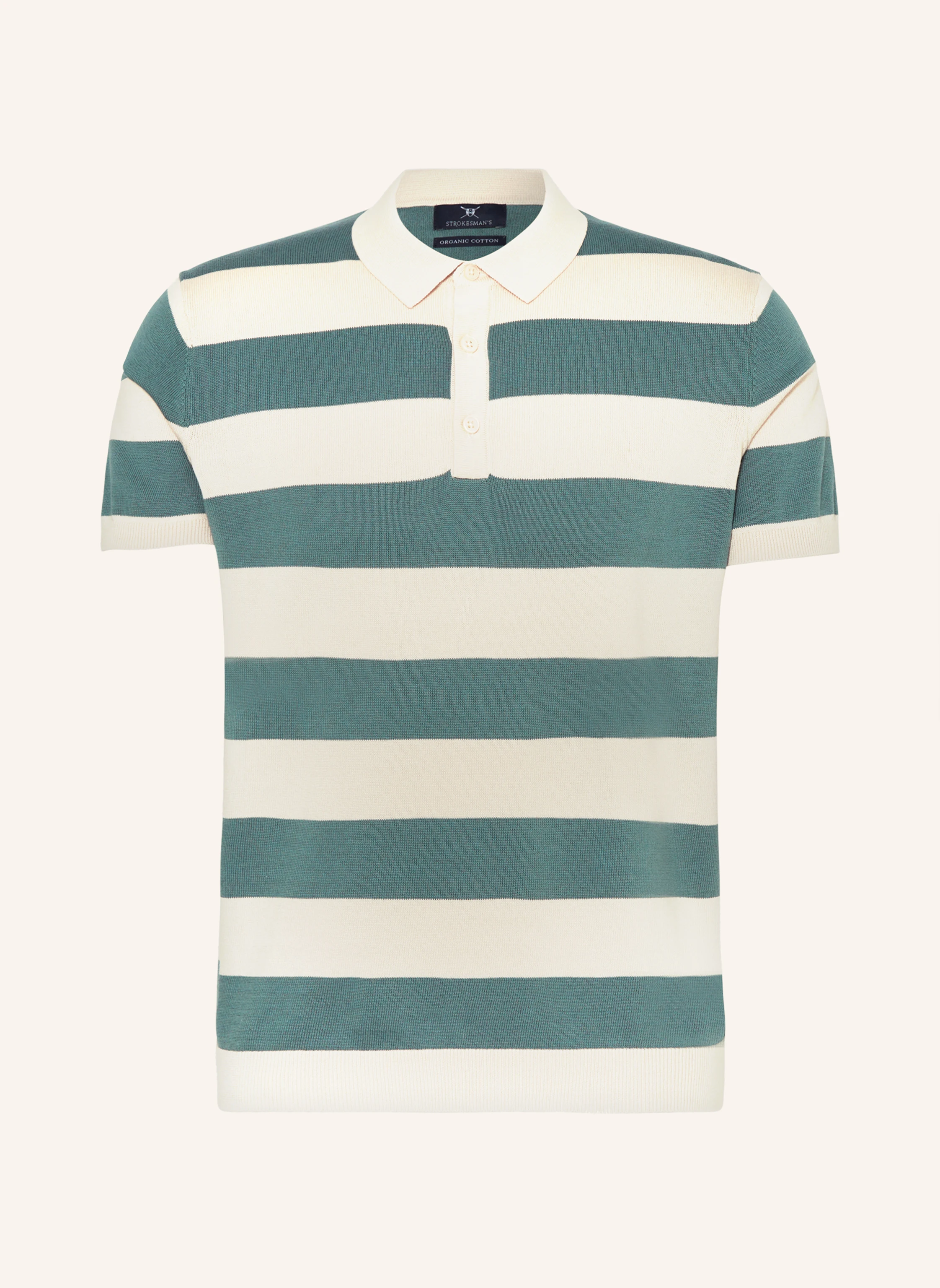 STROKESMAN'S Strick-Poloshirt