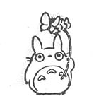 BEVERLY - Mijn buurman Totoro-stempel