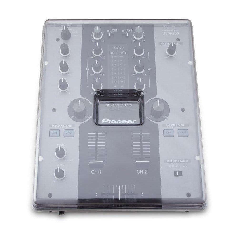 Decksaver Pioneer DJ DJM-250 stofkap doorzichtig